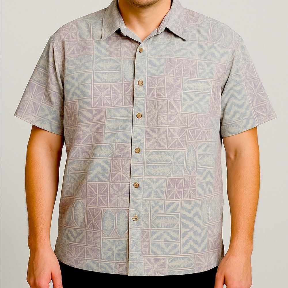 Cooke Street Honolulu Vintage Men’s Inside Out Camp Shirt Size XL